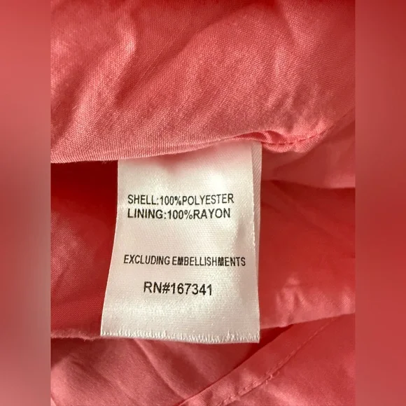 Hello Molly Silhouette of Dreams Strapless Mini Dress Pink Size XL NWT - Picture 13 of 16